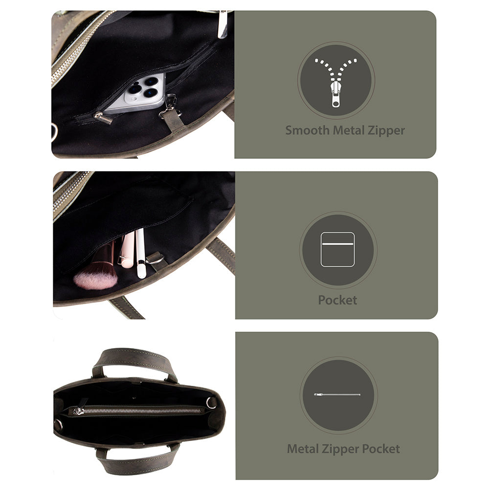 Hakiki Deri Kadın Çanta - Valetto