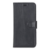 Samsung Galaxy S25 Uyumlu Hakiki Deri Cüzdanlı Kılıf - Magic