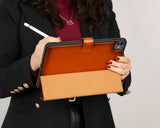 Hakiki Deri iPad Pro 11" (2024) ile Uyumlu Stand Özellikli Kılıf