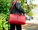 Dolly Leather Weekend Duffle Bag