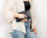 Hakiki Deri Kadın-Erkek El Askılı Telefon Bölmeli Cüzdan - Aristo