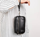 Hakiki Deri Erkek El Çantası - Forge