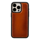 Apple iPhone 15 Pro Max Uyumlu Deri Cüzdanlı Kılıf - Magic