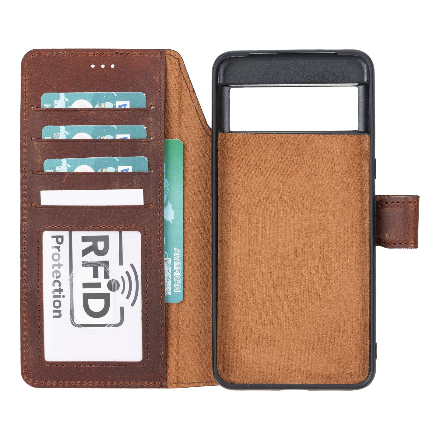 Magic - Google Pixel 10 Pro XL Detachable Leather Wallet Case