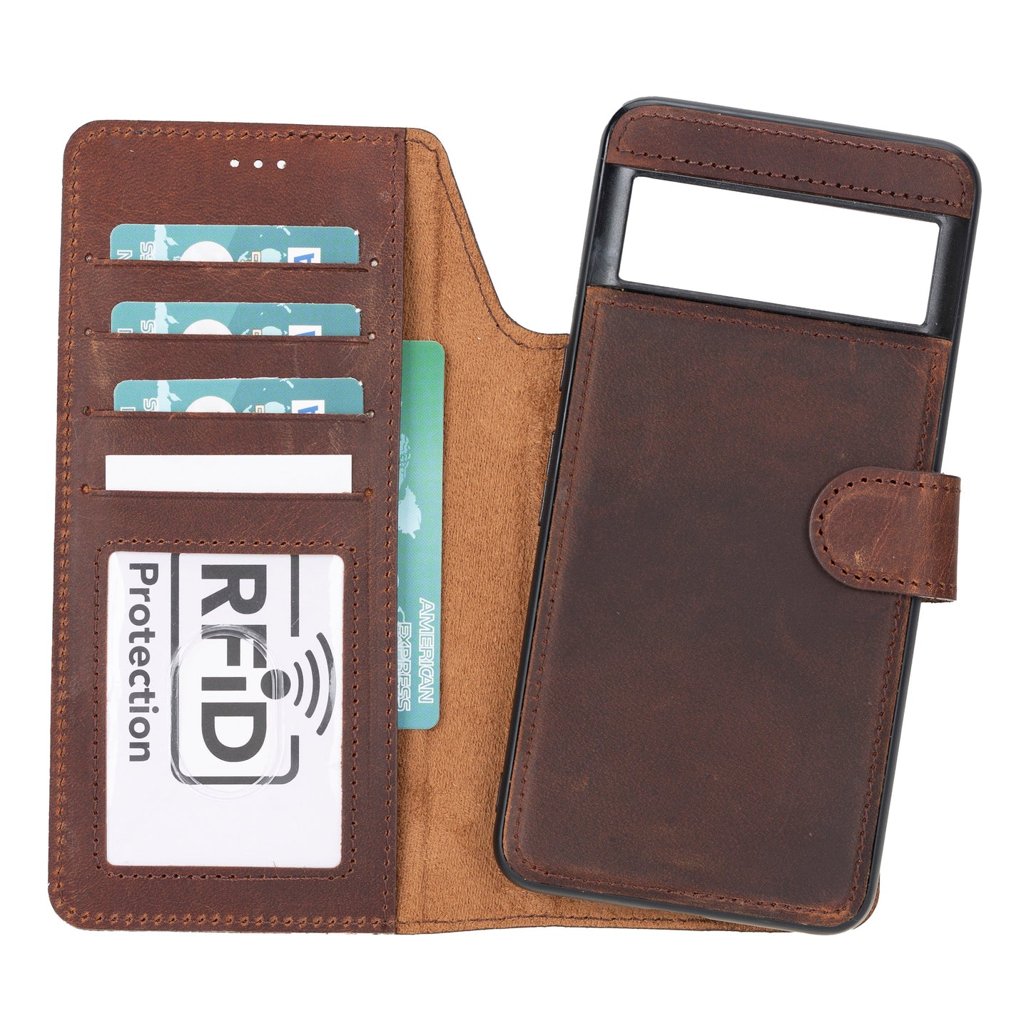 Magic - Google Pixel 10 Pro XL Detachable Leather Wallet Case