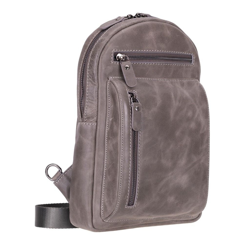 Hakiki Deri Kadın-Erkek Çapraz Sırt Çantası - Blake