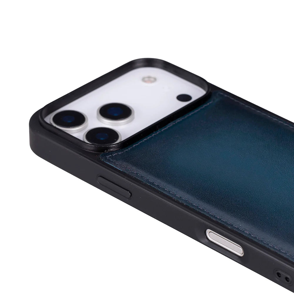 iPhone 17 Pro Hakiki Deri Kılıf - Flex
