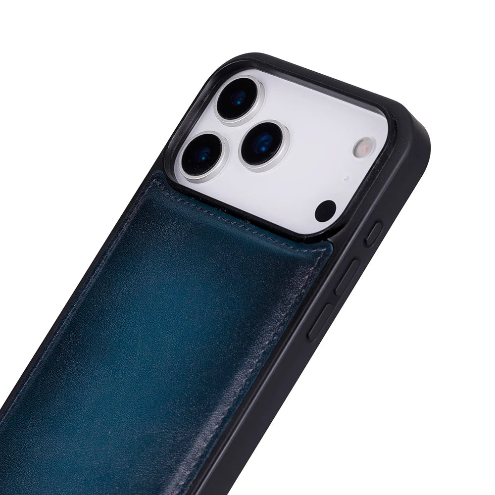iPhone 17 Pro Hakiki Deri Kılıf - Flex
