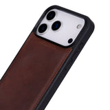 iPhone 17 Pro Hakiki Deri Kılıf - Flex