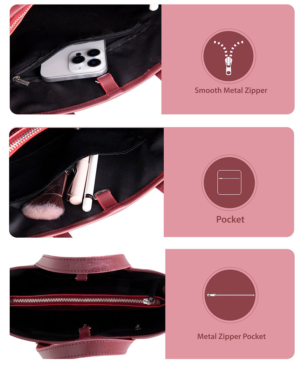 Hakiki Deri Kadın Çanta - Valetto