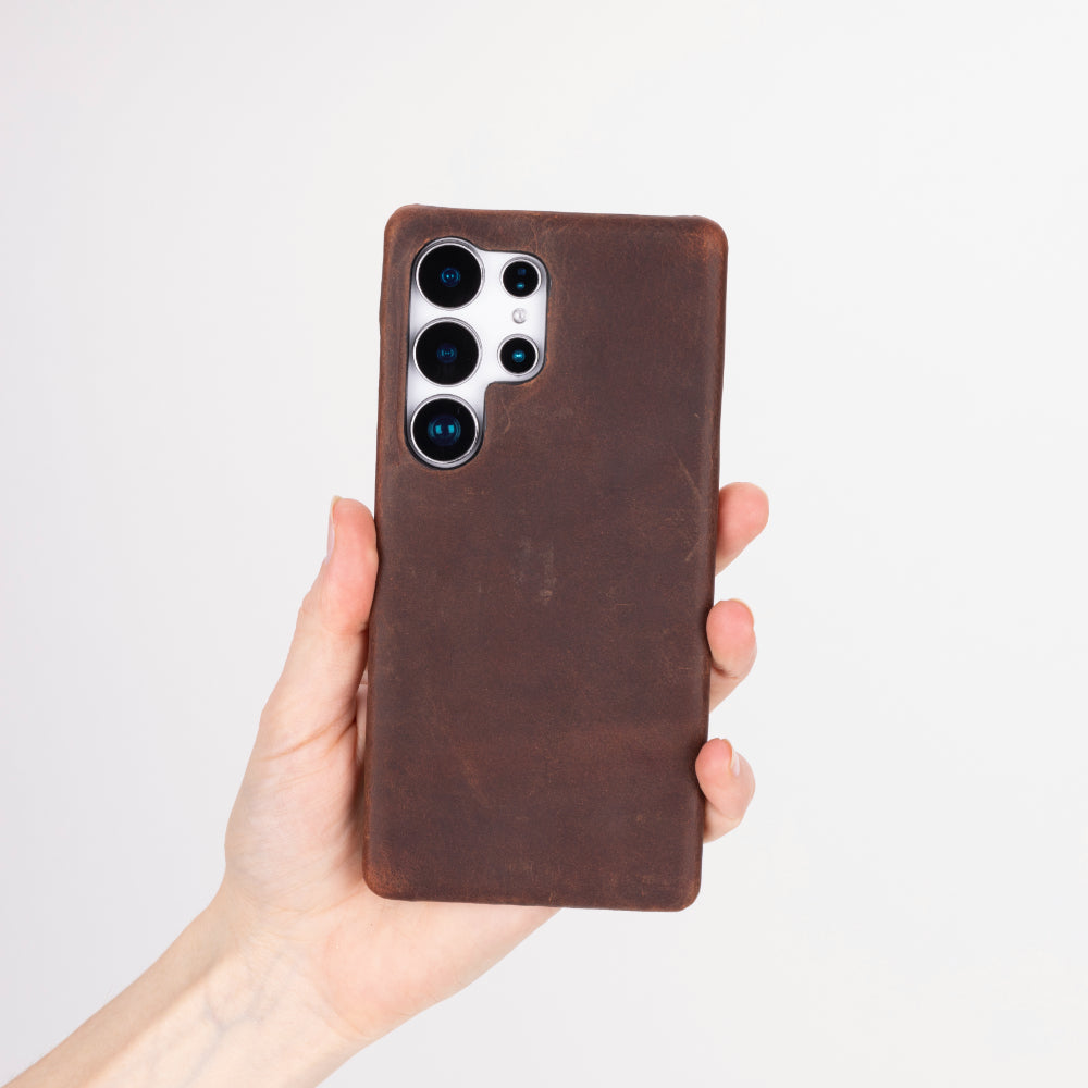 Samsung S25 Ultra Hakiki Deri Kılıf - UJ