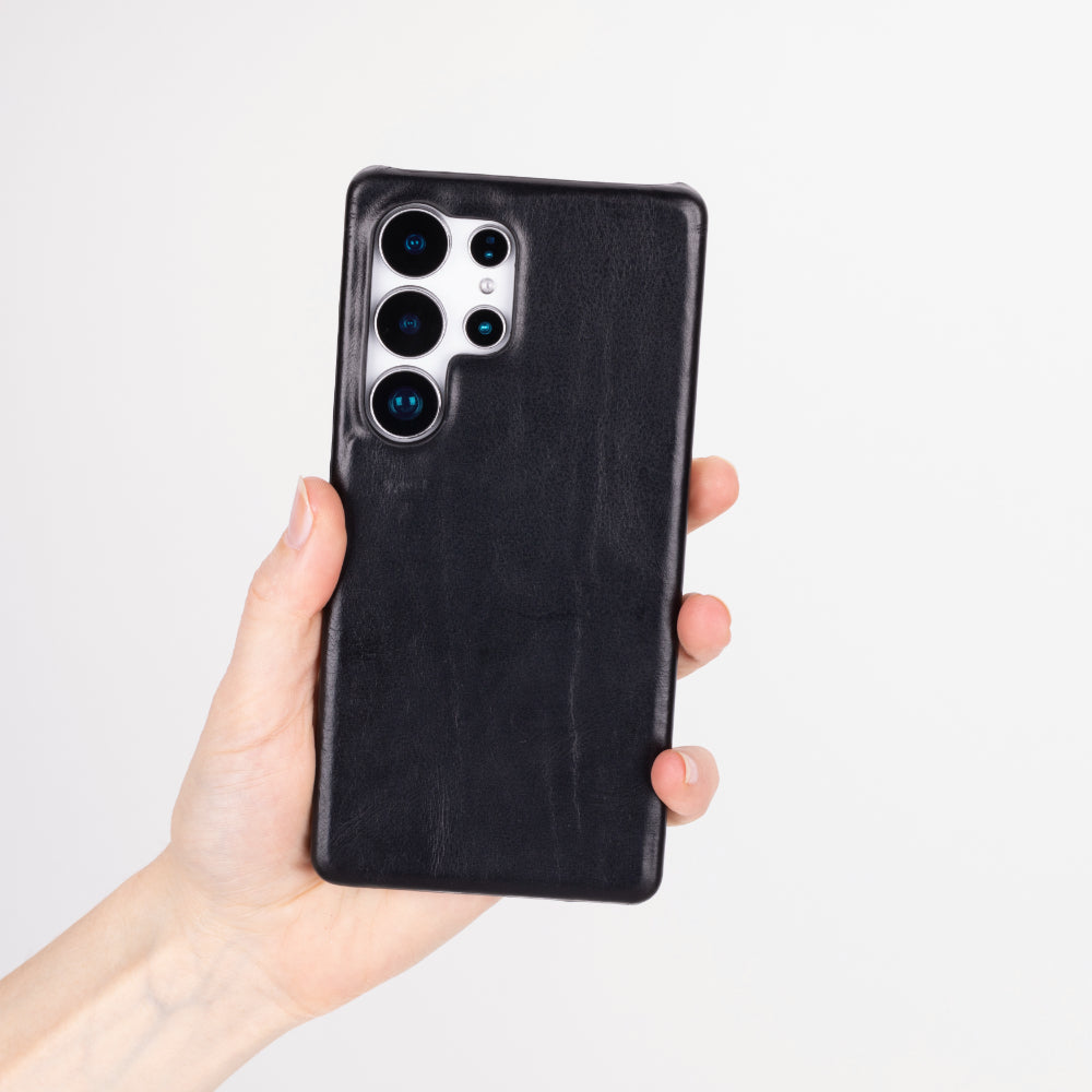 Samsung S25 Ultra Hakiki Deri Kılıf - UJ