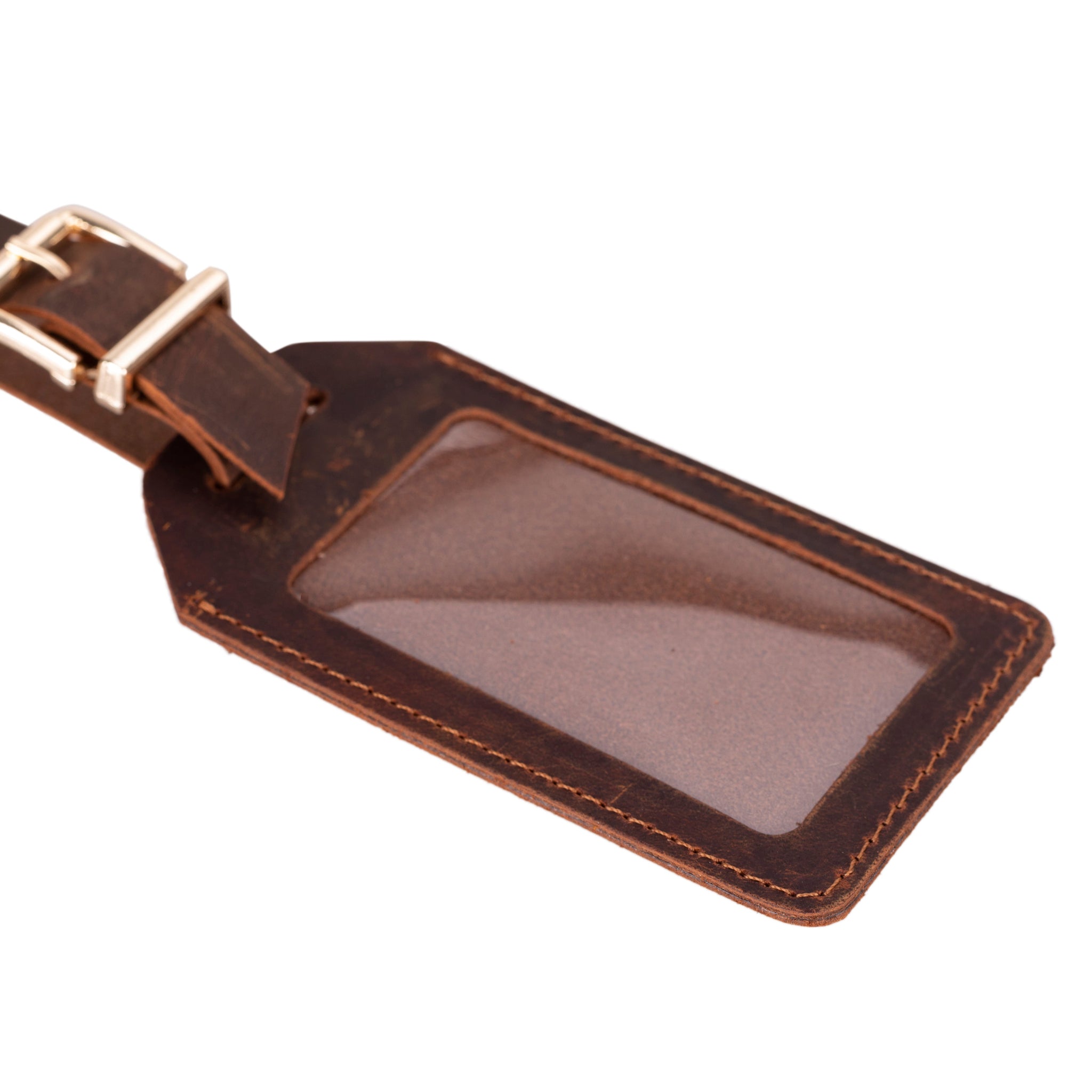 Uno Leather Luggage Tag