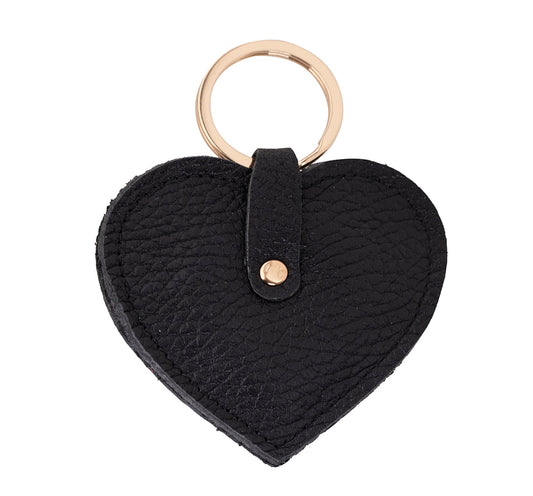 Cuore Leather Keyring