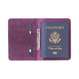 Hakiki Deri Kartlıklı Pasaport Kılıfı - Viaggio