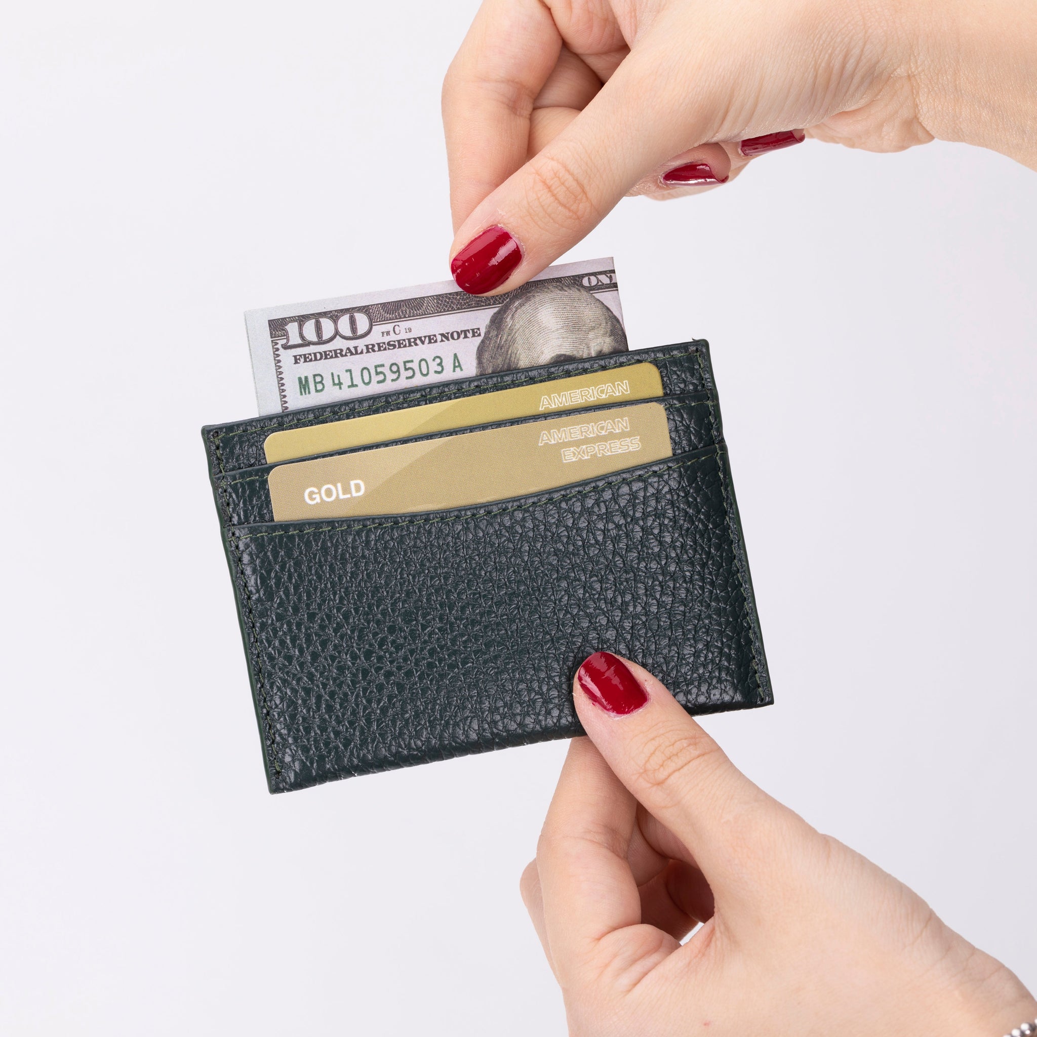 Hakiki Deri Kartlık - Lux