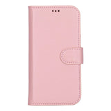 iPhone 17 Uyumlu Hakiki Deri Cüzdanlı Kılıf - Magic