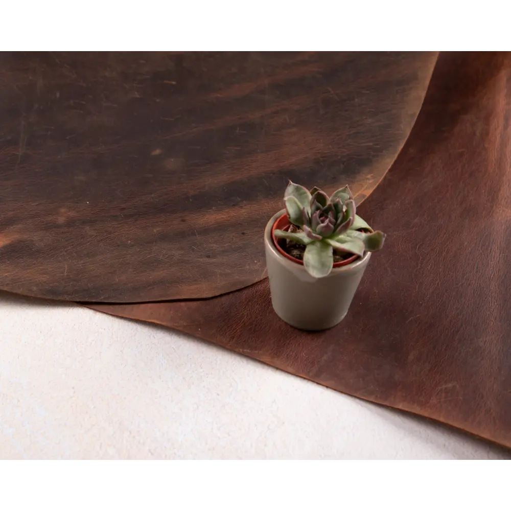 Custom Size Genuine Leather Piece - Cut-to-Size Leather Sheet