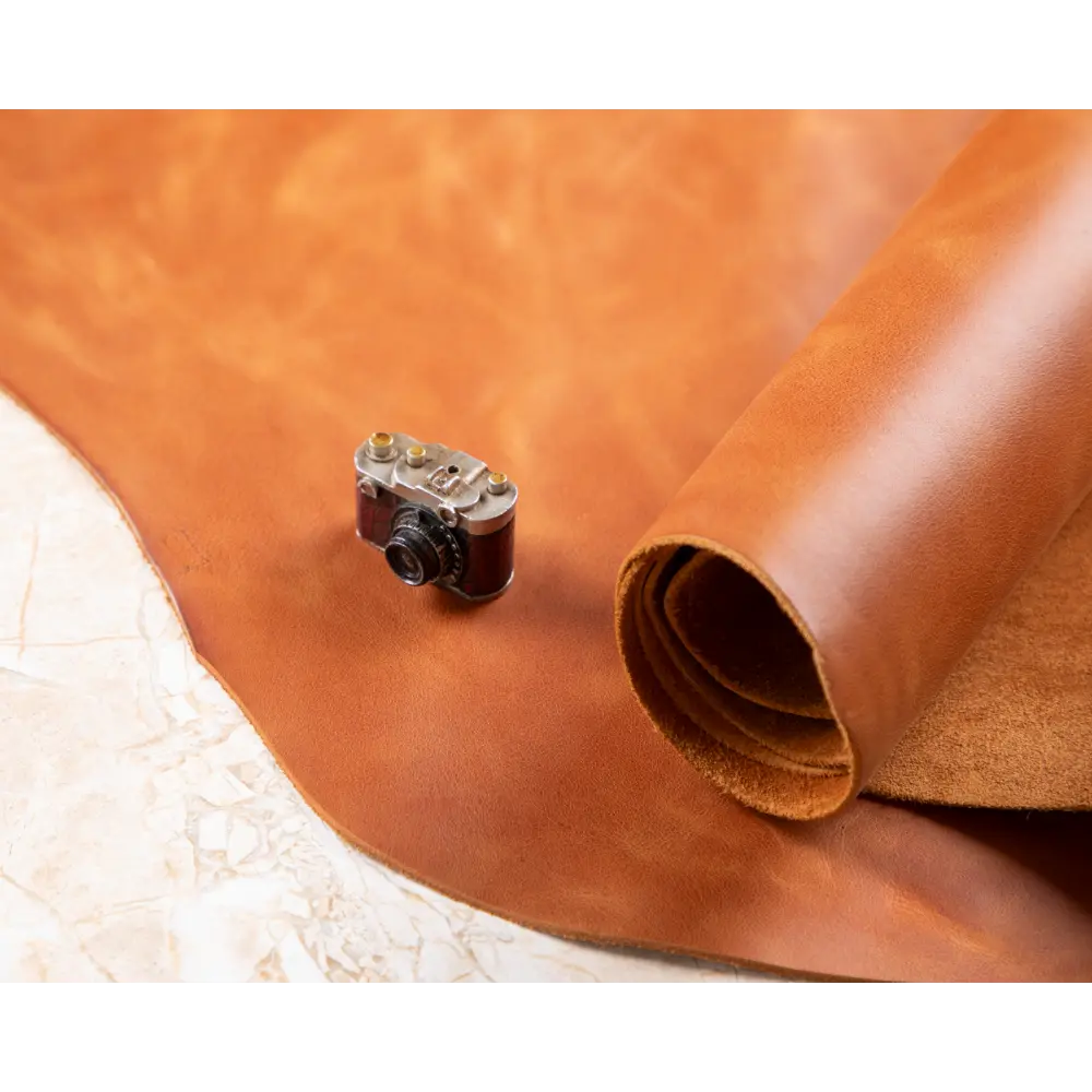 Custom Size Genuine Leather Piece - Cut-to-Size Leather Sheet