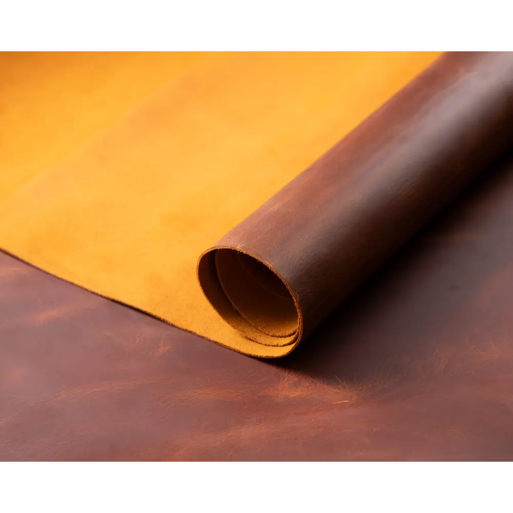 Custom Size Genuine Leather Piece - Cut-to-Size Leather Sheet