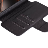 iPhone 16 Pro Max Uyumlu Hakiki Deri Kapaklı Kılıf