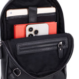 Hakiki Deri Kadın-Erkek Çapraz Sırt Çantası - Blake