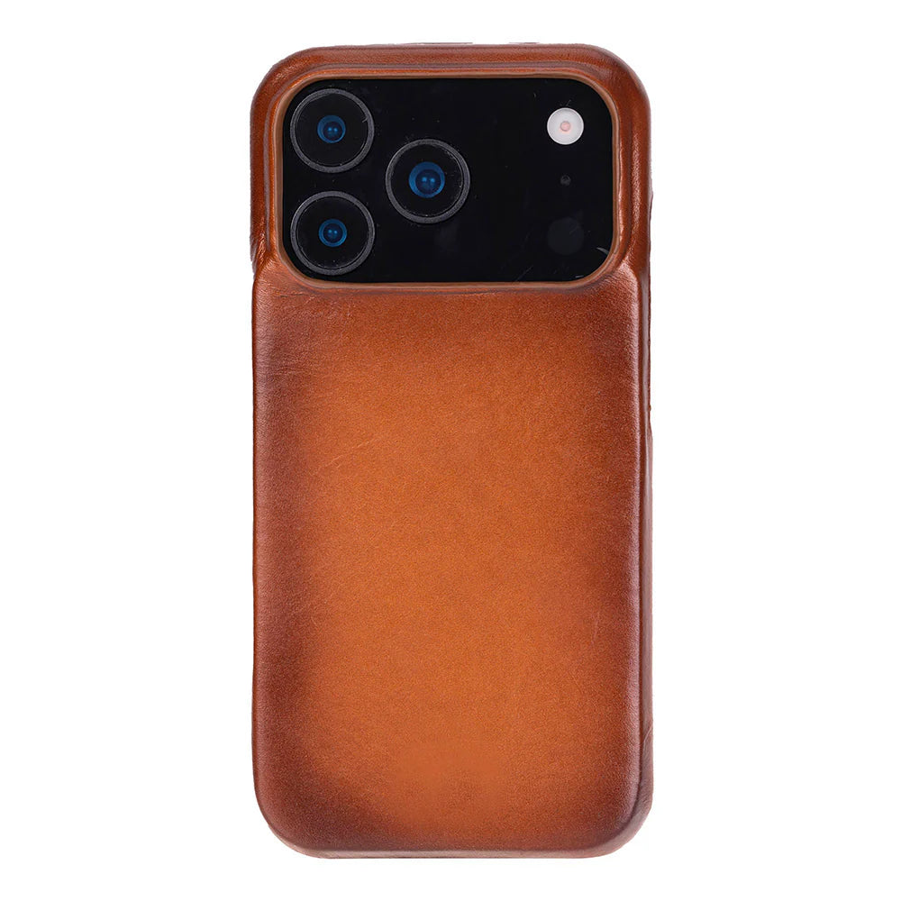 iPhone 17 Pro Max Uyumlu Hakiki Deri Cüzdanlı Kılıf - Elit