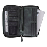 Hakiki Deri Kadın-Erkek El Askılı Telefon Bölmeli Cüzdan - Aristo