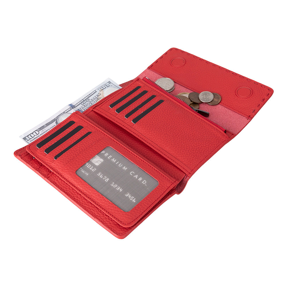 Hakiki Deri Kadın Cüzdan - Linea