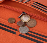 Hakiki Deri Telefon Bölmeli Kadın ve Erkek Cüzdan - Aura