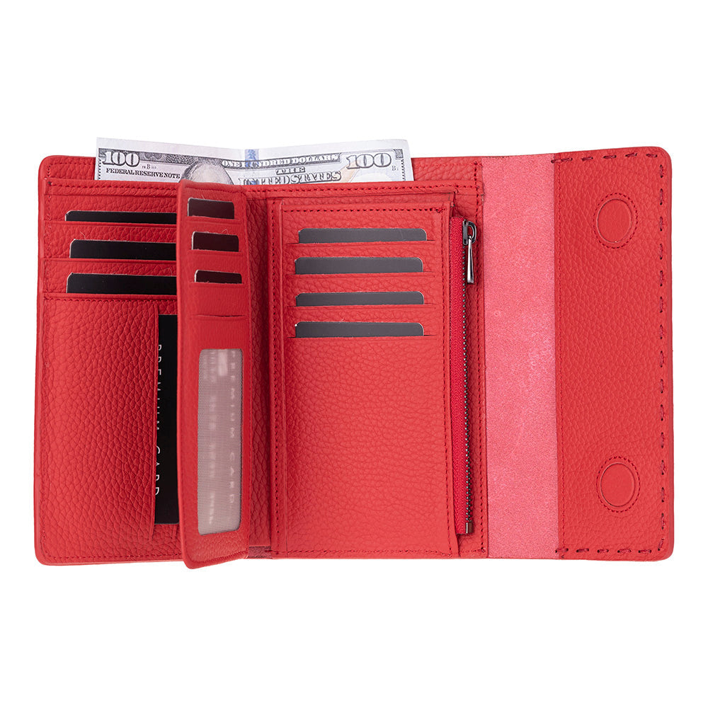 Hakiki Deri Kadın Cüzdan - Linea