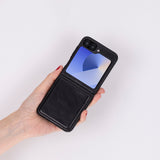 Samsung Z Flip 6 Hakiki Deri Kılıf - Flex