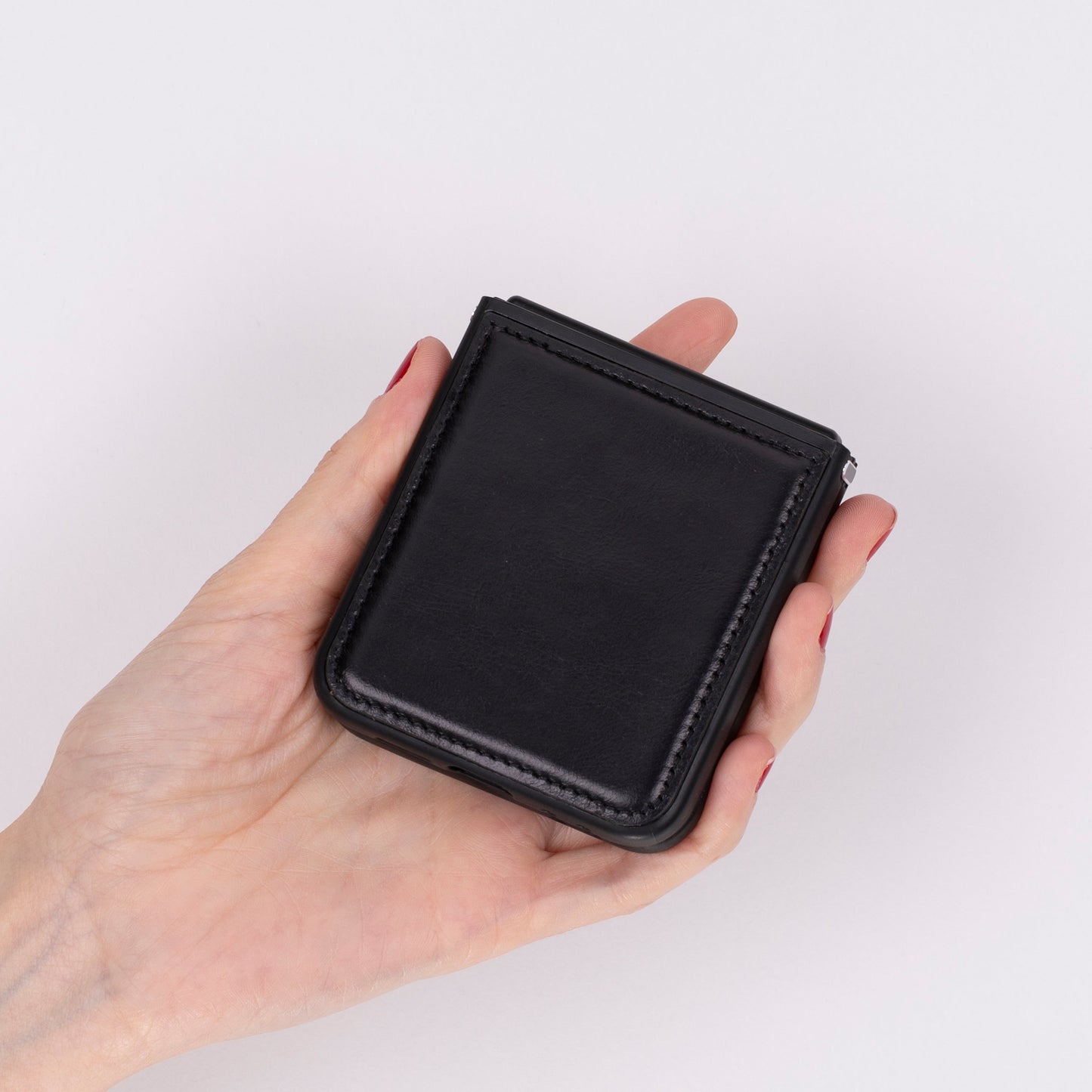 Samsung Z Flip 6 Hakiki Deri Kılıf - Flex