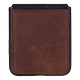 Samsung Z Flip 6 Hakiki Deri Kılıf - Flex