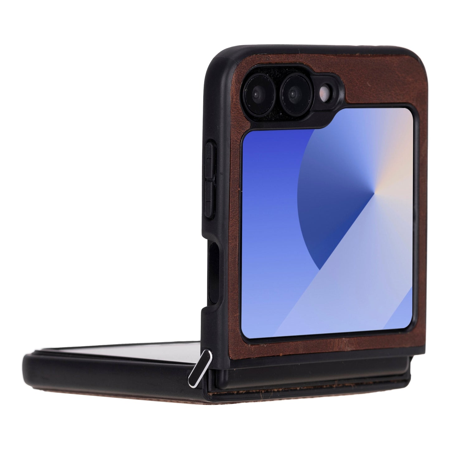 Samsung Z Flip 6 Hakiki Deri Kılıf - Flex