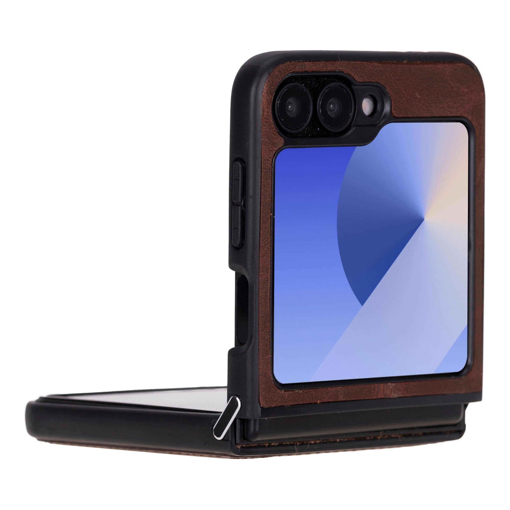 Samsung Z Flip 6 Hakiki Deri Kılıf - Flex