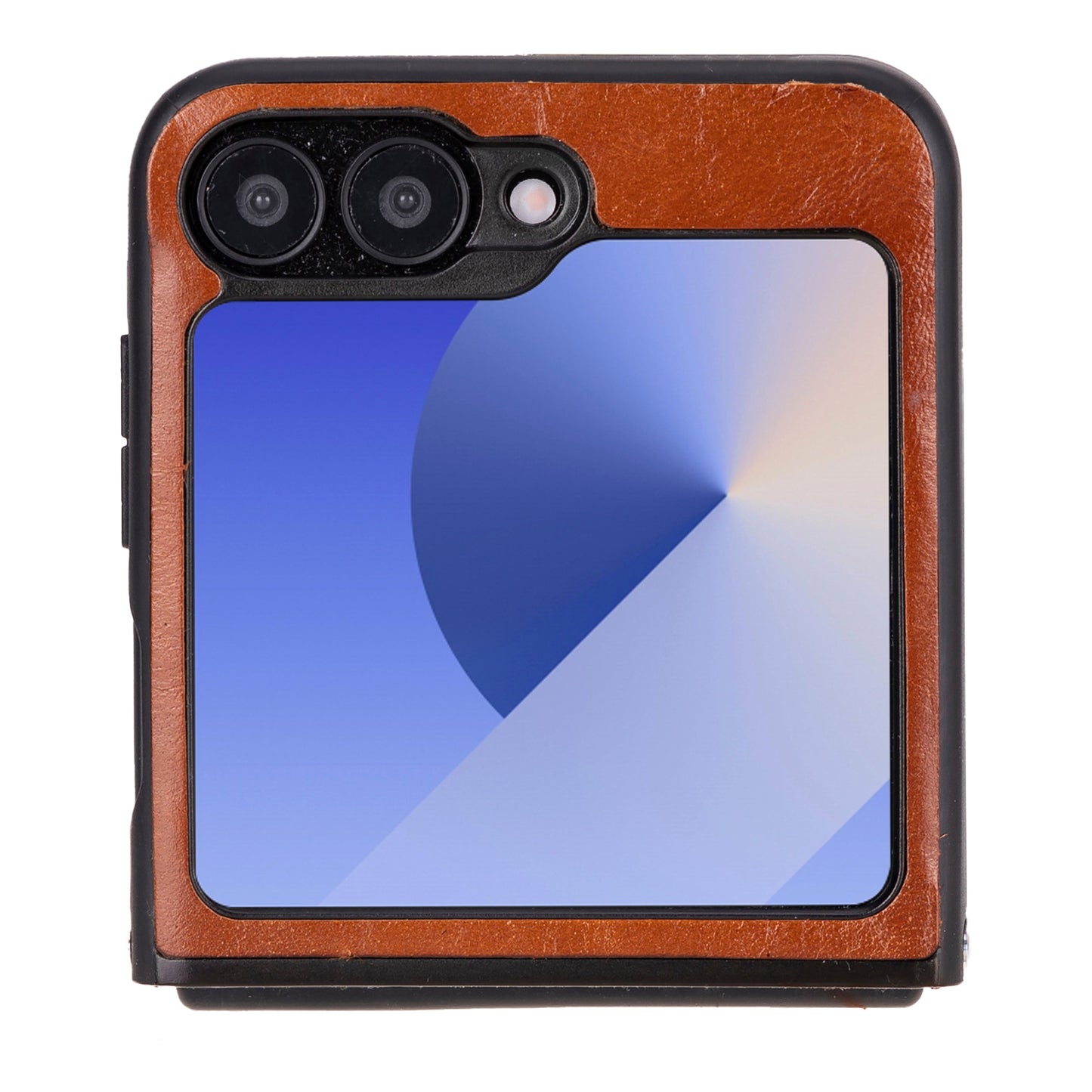 Samsung Z Flip 6 Hakiki Deri Kılıf - Flex