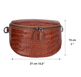 Hakiki Deri Çapraz Çanta - Alora