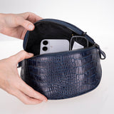 Hakiki Deri Çapraz Çanta - Alora