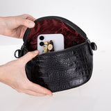 Hakiki Deri Çapraz Çanta - Alora