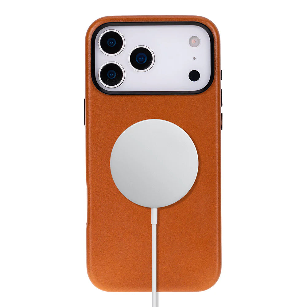 iPhone 17 Pro Max Magsafe Uyumlu Hakiki Deri Kılıf - Prestige
