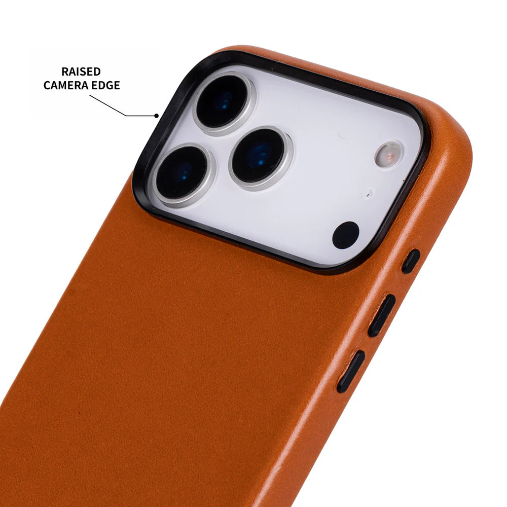 iPhone 17 Pro Magsafe Uyumlu Hakiki Deri Kılıf - Prestige