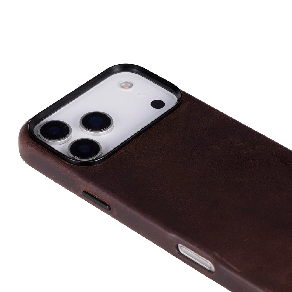 iPhone 17 Pro Max Magsafe Uyumlu Hakiki Deri Kılıf - Prestige