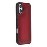 iPhone 16 Uyumlu Hakiki Deri Cüzdanlı Kılıf - Magic