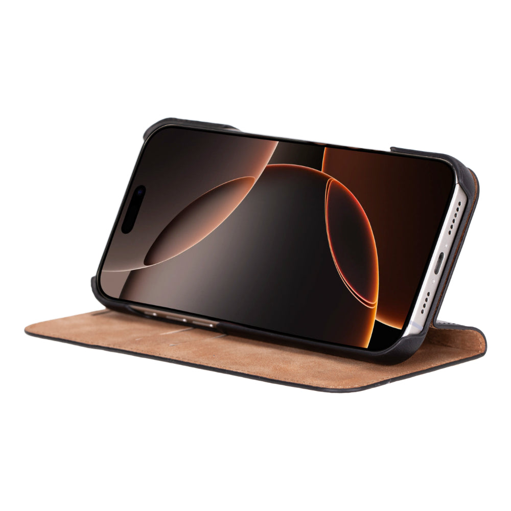 iPhone 16 Pro Uyumlu Hakiki Deri Kılıf - Sonat