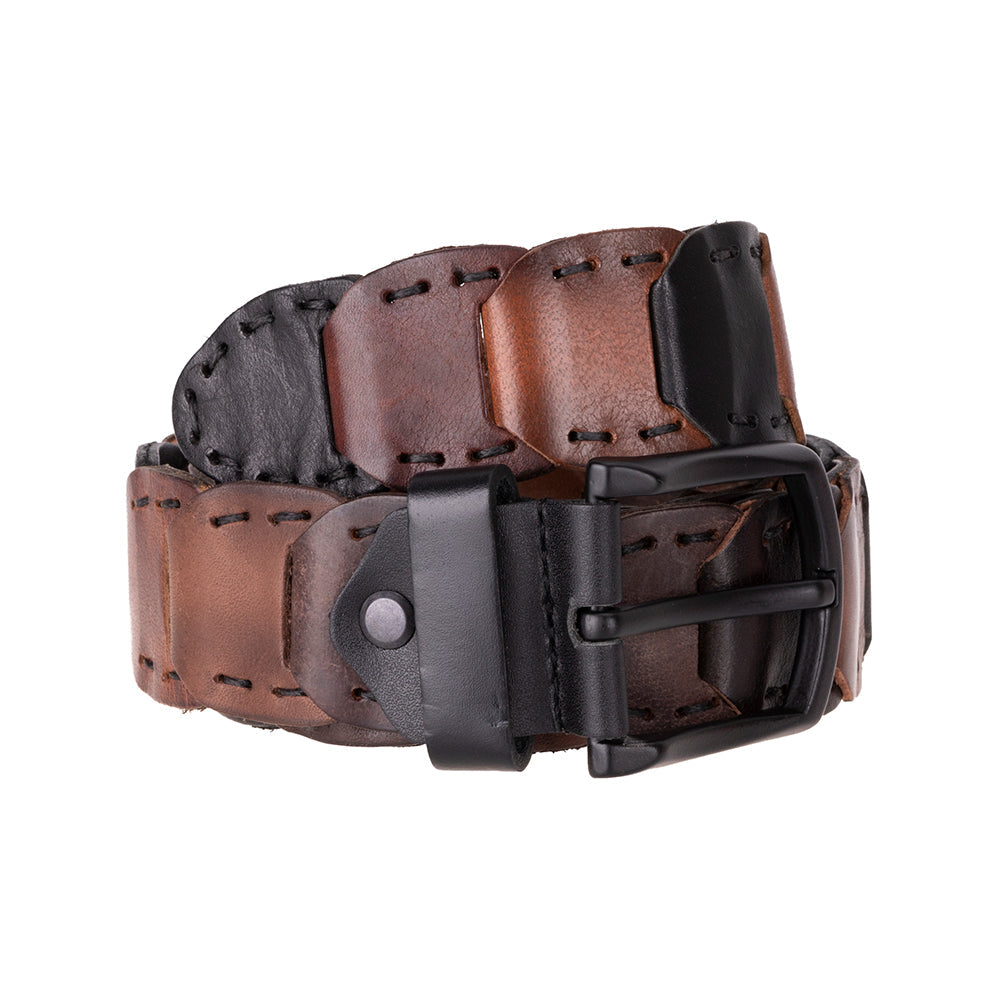 Vista Braided Leather Men's Belt