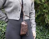 Hakiki Deri Askılı Gözlük Kılıfı - Rivlera