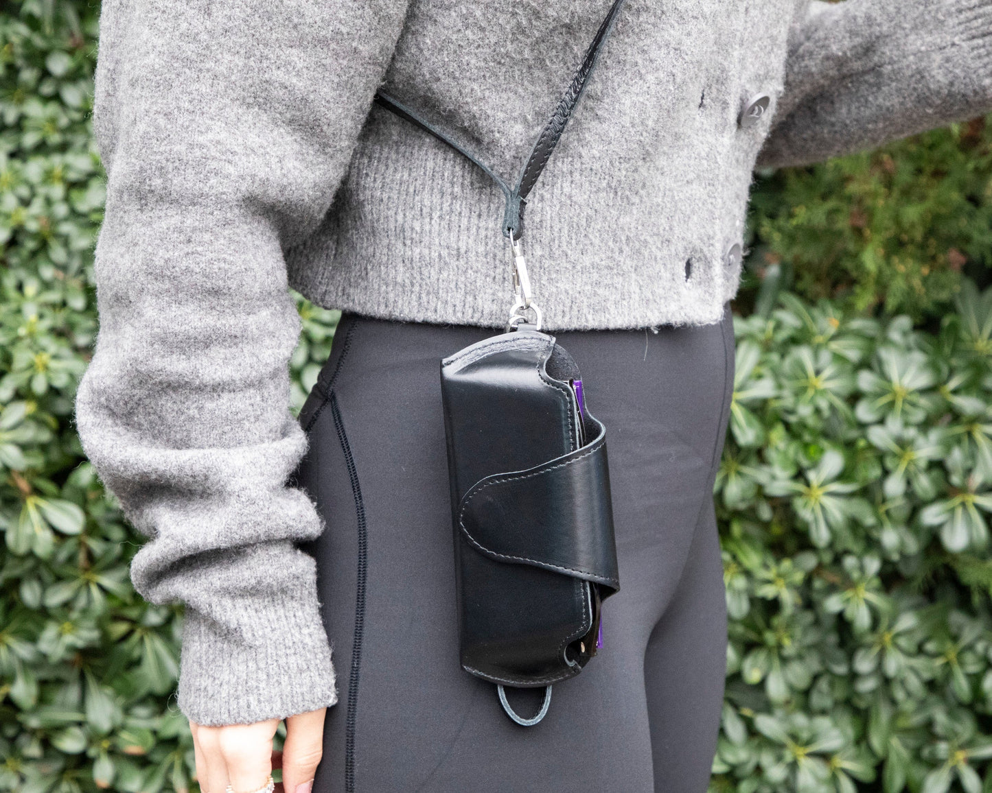 Hakiki Deri Askılı Gözlük Kılıfı - Rivlera