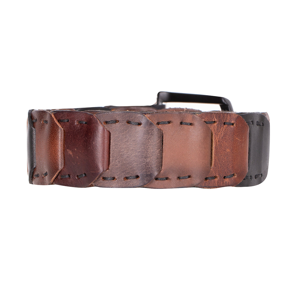 Vista Braided Leather Men's Belt