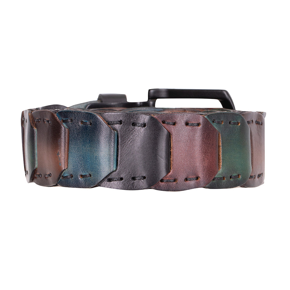 Vista Braided Leather Men's Belt